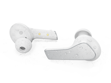 Lenovo Smart Wireless Earbuds White (imagem via Lenovo)