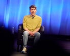 Sam Altman defendeu uma "fusão" entre humanos e máquinas. (Fonte da imagem: Jared Charney, MIT)