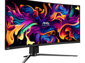 O MAG 341CQP QD-OLED está disponível a partir de US$ 899,99 nos EUA. (Fonte da imagem: MSI)