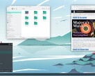 Área de trabalho do Manjaro 24.0 "Wynsdey" (Fonte da imagem: GamingOnLinux)