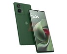 Imagem não oficial do Moto G96 5G na cor Greener Pastures (Fonte da imagem: Android Headlines)