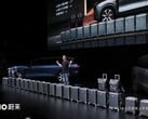 O SUV Nio ES8 de 5 lugares, na foto