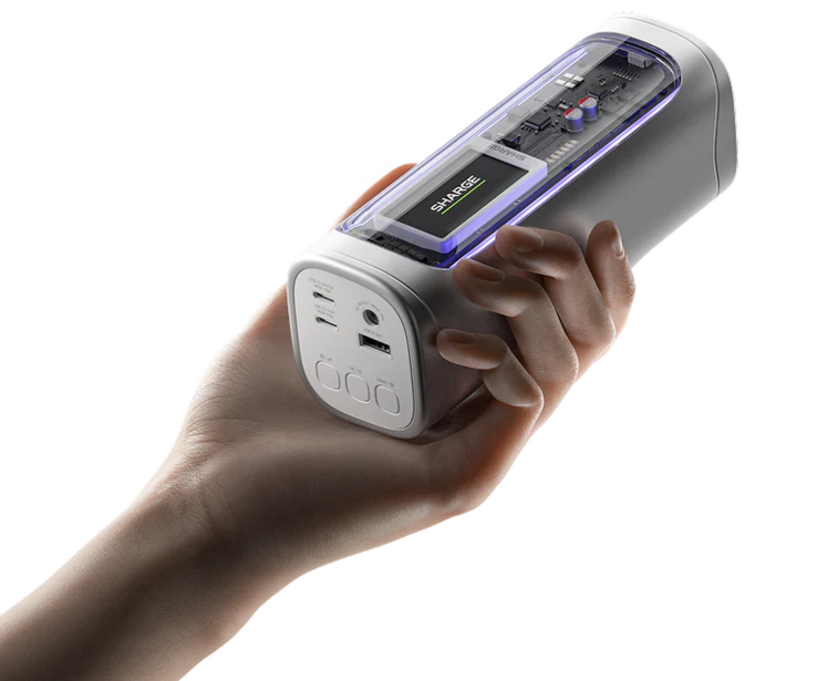 O banco de energia Shargeek 300. (Fonte da imagem: Sharge)