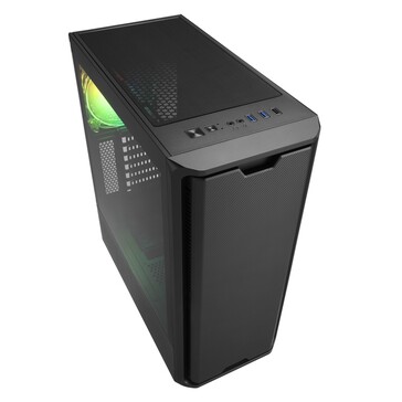 Caixa compacta ATX Sharkoon SK3 RGB (Fonte: Sharkoon)