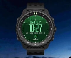 O Suunto Core 2 utiliza uma bateria de botão substituível em vez de uma bateria recarregável.