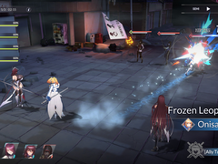 Na foto, uma captura de tela no jogo do Taimanin Squad