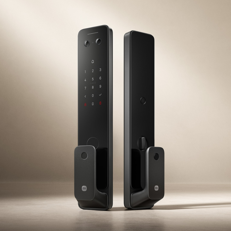 O Xiaomi Smart Door Lock 2 Cat Eye Edition já está disponível na China. (Fonte da imagem: Xiaomi)