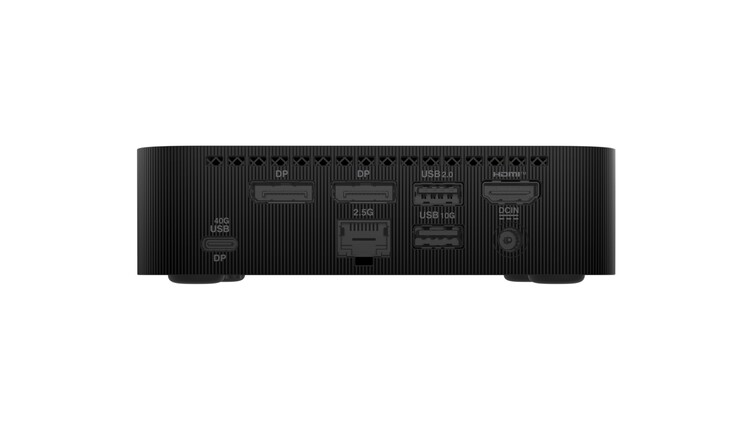 O mini PC Asus ExpertCenter PN54 possui um conjunto decente de portas. (Fonte da imagem: Asus)