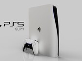 O Concept Creator e a LetsGoDigital imaginaram como o PS5 poderia parecer se ele fizesse uma dieta. (Fonte de imagem: LetsGoDigital &amp; Concept Creator)