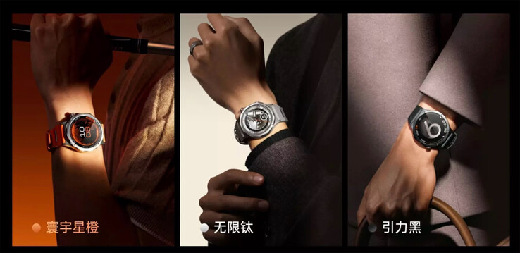 O Oppo Watch X3 tem 11 mm de espessura e pesa 43 g, sem a pulseira do relógio.