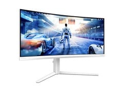 A Philips Evnia lançou um novo monitor para jogos com um painel VA WQHD ultralargo de 34 polegadas. 