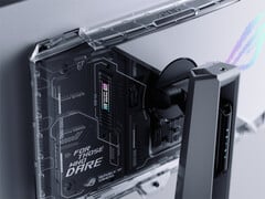 O ROG Swift OLED PG27AQWP-W precisa cair para 720p para atingir sua taxa de atualização máxima. (Fonte da imagem: Asus)