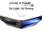O smartphone dobrável Vivo X Fold5 já está disponível para compra na Índia (Fonte da imagem: Vivo)