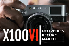 Parece que a Fujifilm vai tirar a X100VI da pré-venda em tempo recorde. (Fonte da imagem: Fujifilm - editado)