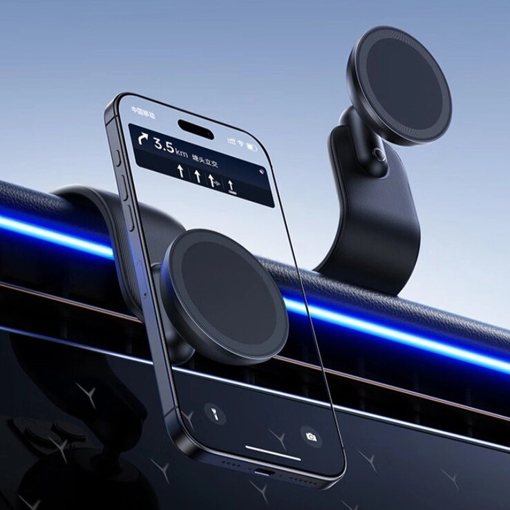 O suporte magnético universal para carro Anker Nano. (Fonte da imagem: Anker)
