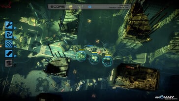 Na foto: Uma captura de tela do jogo Anomaly: Warzone Earth.