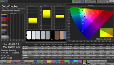 Precisão de cores (perfil de cor natural)