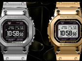 Da esquerda para a direita (na foto), temos o Casio GMW-BZ5000D-1 e o GMW-BZ5000GD-9. (Fonte da imagem: Great G-Shock World)