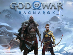 Arte da capa do jogo God of War Ragnarok (fonte da imagem: PlayStation)