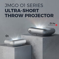 Os JMGO 01 e 01 Pro são ambos projetores ultra-curtos relativamente acessíveis. (Fonte de imagem: JMGO)