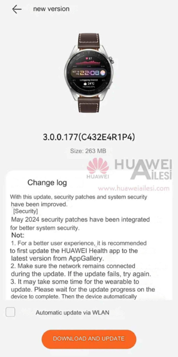 (Fonte da imagem: Huawei Ailesi via Google Translate)