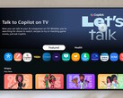 Os proprietários de TVs e monitores Samsung selecionados agora podem conversar com o chatbot Microsoft Copilot AI sobre entretenimento e tópicos gerais. (Fonte da imagem: Microsoft)