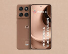 O Motorola Edge 60 Fusion na cor Mocha Mousse pode ser exclusivo para mercados selecionados. (Fonte da imagem: Ytechb)