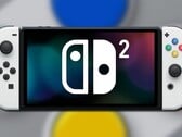 O primeiro detalhe físico sobre o sucessor do Nintendo Switch 2/Switch foi apresentado em uma teoria colorida. (Fonte da imagem: GameXplain/Nintendo - editado)