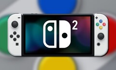 O primeiro detalhe físico sobre o sucessor do Nintendo Switch 2/Switch foi apresentado em uma teoria colorida. (Fonte da imagem: GameXplain/Nintendo - editado)