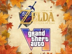 Logotipos do remake de *Ocarina of Time* e do *GTA 6* divulgados