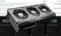 Palit já lançou uma variante do GameRock OC do site GeForce RTX 3080. (Fonte da imagem: Palit/@momomo_us - editado)