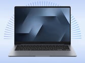 O Galaxy Book 6 custa a partir de US$ 799. Na foto: vista frontal do laptop.