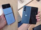 O Galaxy Z Fold4 e Galaxy Z Flip4 contarão com os chipsets Snapdragon 8 Plus Gen 1. (Fonte da imagem: @noh_tech)