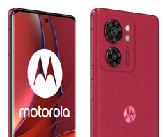A Motorola venderá o Edge 40 em Viva Magenta, mostrado aqui, e três outras opções de cores. (Fonte da imagem: Roland Quandt)