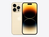 O iPhone 14 Pro, com moldura e tudo. (Fonte: Apple)