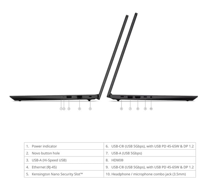 Além disso, o Lenovo V15 Gen 6 AMN mede 359,2 x 235,8 x 19,9 mm.