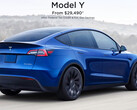 O Model Y é anunciado como um carro abaixo de US$ 30.000 agora (imagem: Tesla)