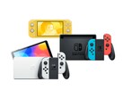 A família de produtos Nintendo Switch inclui o Switch original, o Switch OLED e o Switch Lite. (Fonte da imagem: Nintendo)