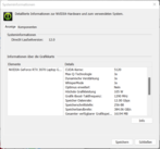 Nvidia SystemInfo