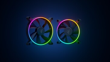 Ventiladores Razer Kunai RGB (imagem via Razer)