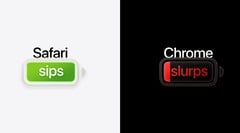 A Apple afirma que o Safari oferece até cinco horas a mais de streaming de vídeo do que o Chrome em um Mac.
