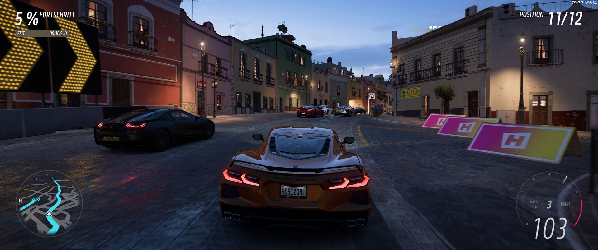 Análise de desempenho Forza Horizon 5 