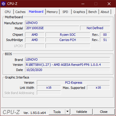 Placa principal CPU-Z