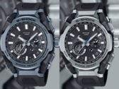 O Casio MTG-B4000-2A, à esquerda, e o MTG-B4000-1A, à direita. (Fonte da imagem: @geesgshock no Instagram)