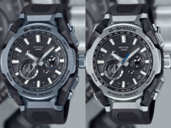 O Casio MTG-B4000-2A, à esquerda, e o MTG-B4000-1A, à direita. (Fonte da imagem: @geesgshock no Instagram)