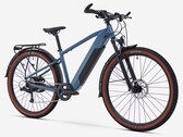 Uma imagem da nova bicicleta elétrica todo-terreno Decathlon Rockrider E-EXPL 100 LTD.