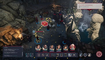 Uma imagem que mostra uma batalha em Expeditions: Rome.