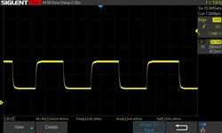 50% de cinza a 80% de tempo de resposta cinzento aumenta para 9,73 ms com overdrive desligado