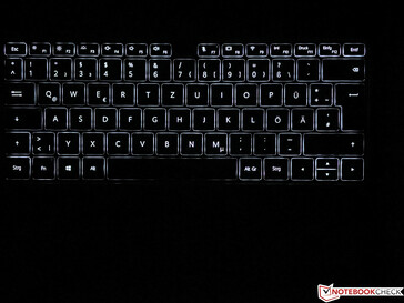 Iluminação do teclado