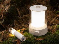 O Xiaomi Mijia Split Camping Light é um financiamento da multidão na China. (Fonte da imagem: Xiaomi)